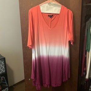 Rayon multi color blouse